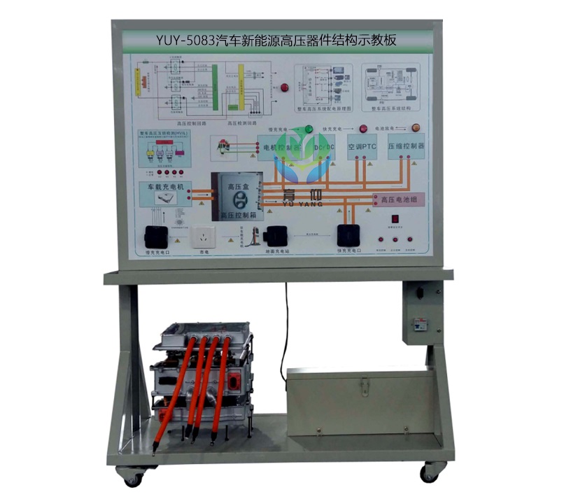 汽车新能源高压器件结构示教板